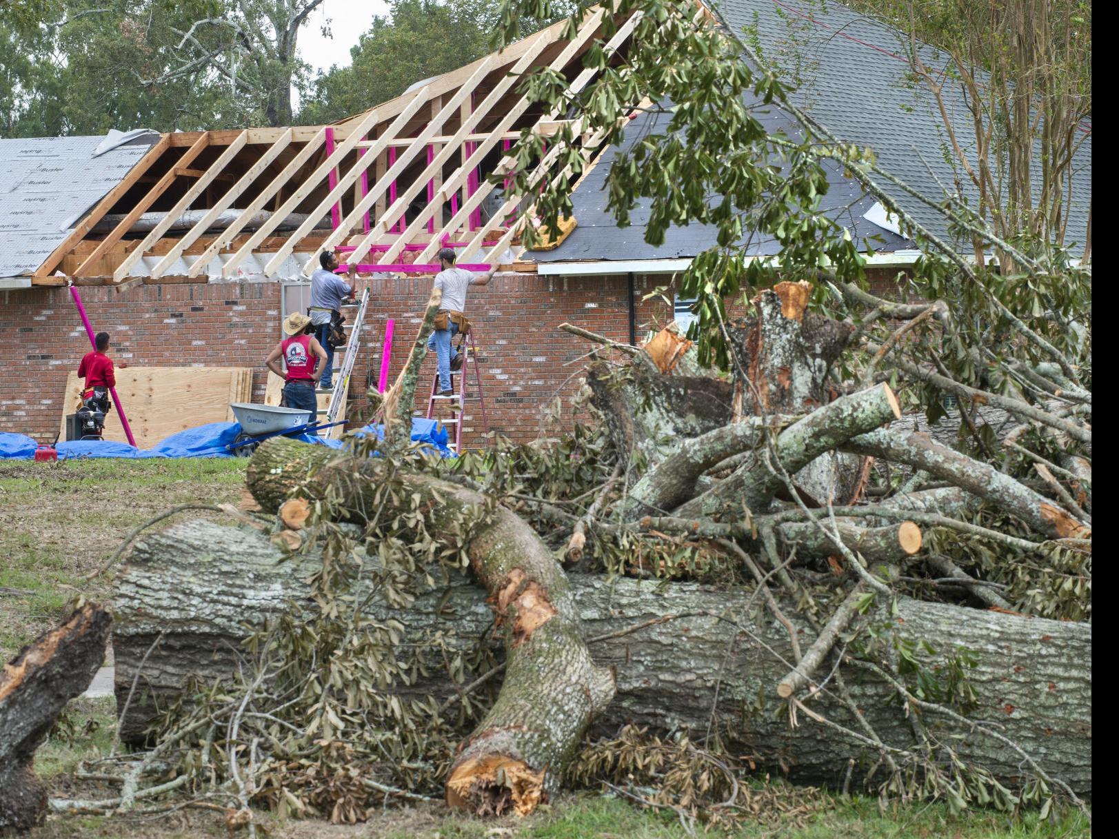 As blue roofs near installation in Louisiana, state leaders push for wider  qualifications | News | theadvocate.com