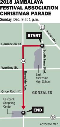 Is Gonzales Christmas Parade Canceled For Dec 9 2022 Gonzales Christmas Parade Will Go New Route For Safety, Preservation  Concerns | Ascension | Theadvocate.com