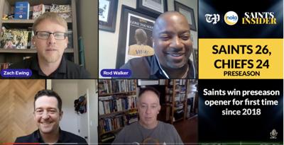 Saints Insider podcast has mixed reaction on Saints-Chiefs, Saints