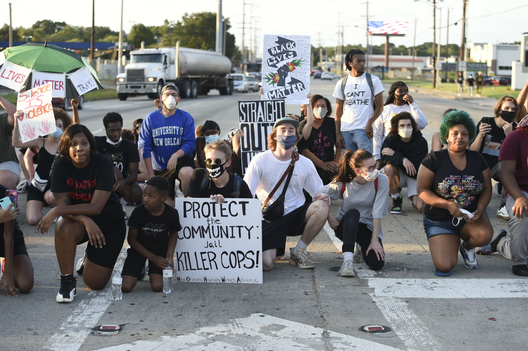 Lafayette residents gather for 2nd day of protests after police fatally ...
