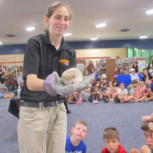 Animal Tales brings hedgehog boa and other critters to the Hammond