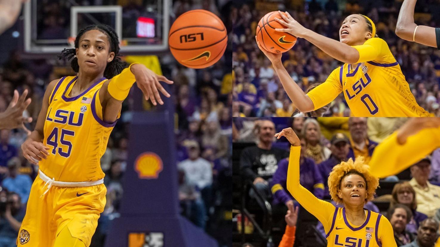 WNBA draft Alexis Morris, LaDazhia Williams, Jasmine Carson LSU