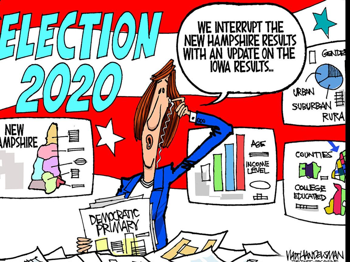 Walt Handelsman 2020 Election Results Opinion Theadvocate Com