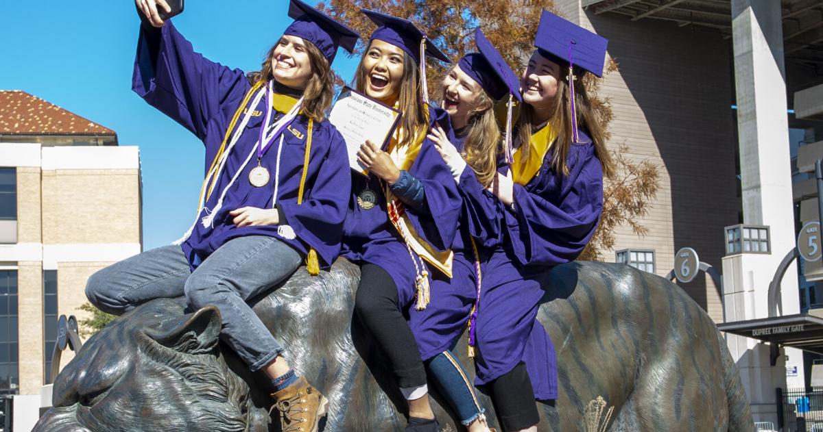 Photos: LSU celebrates record number of graduates at Fall commencement ...