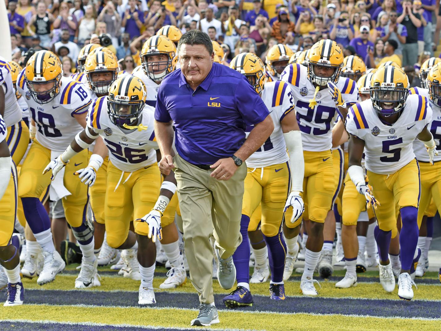 Lsu S 2020 Sec Football Schedule Has Been Announced Take A Look