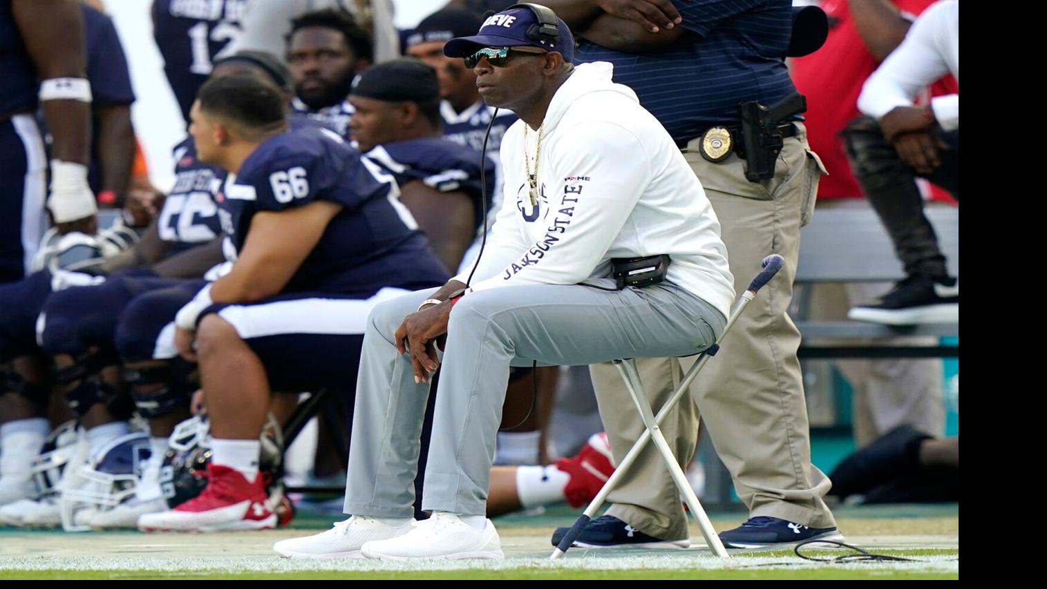 Deion Sanders, Eddie Robinson Jr. get into tiff at postgame