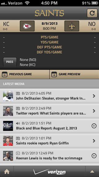 New Orleans Saints on the App Store