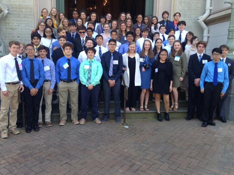 St. Jean Vianney Catholic School eighthgraders participate in Youth