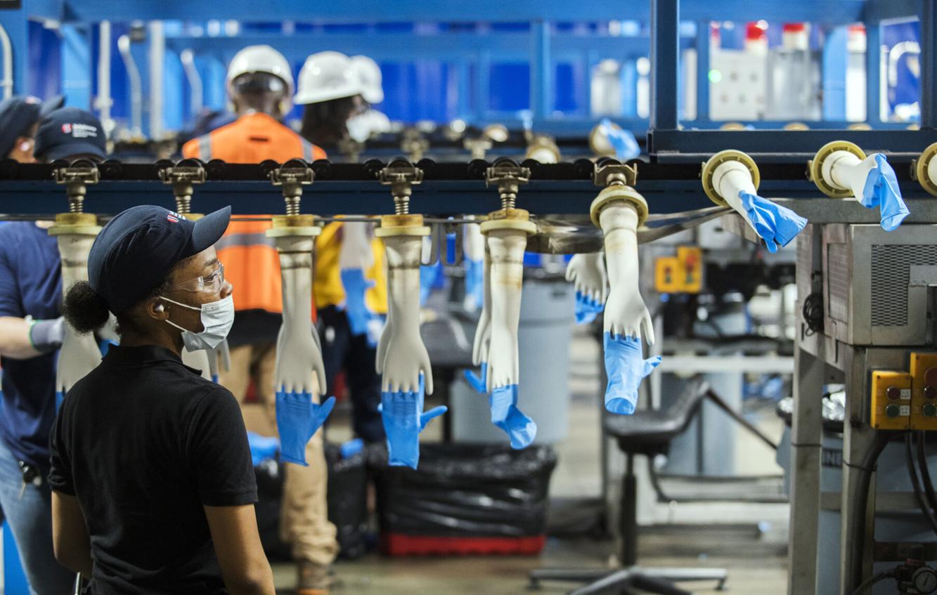 SafeSource Direct making nitrile glove designed for comfort Business