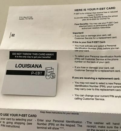 Don T Toss Louisiana Student Meal P Ebt Cards By Mistake State Warns Here S Why Education Theadvocate Com