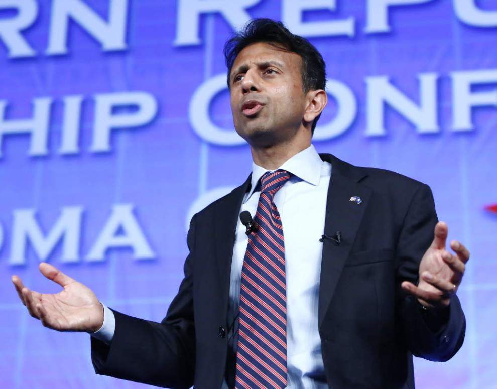 Stephanie Grace: Bobby Jindal talking good game on campaign trail, but his Louisiana record tripping him up _lowres