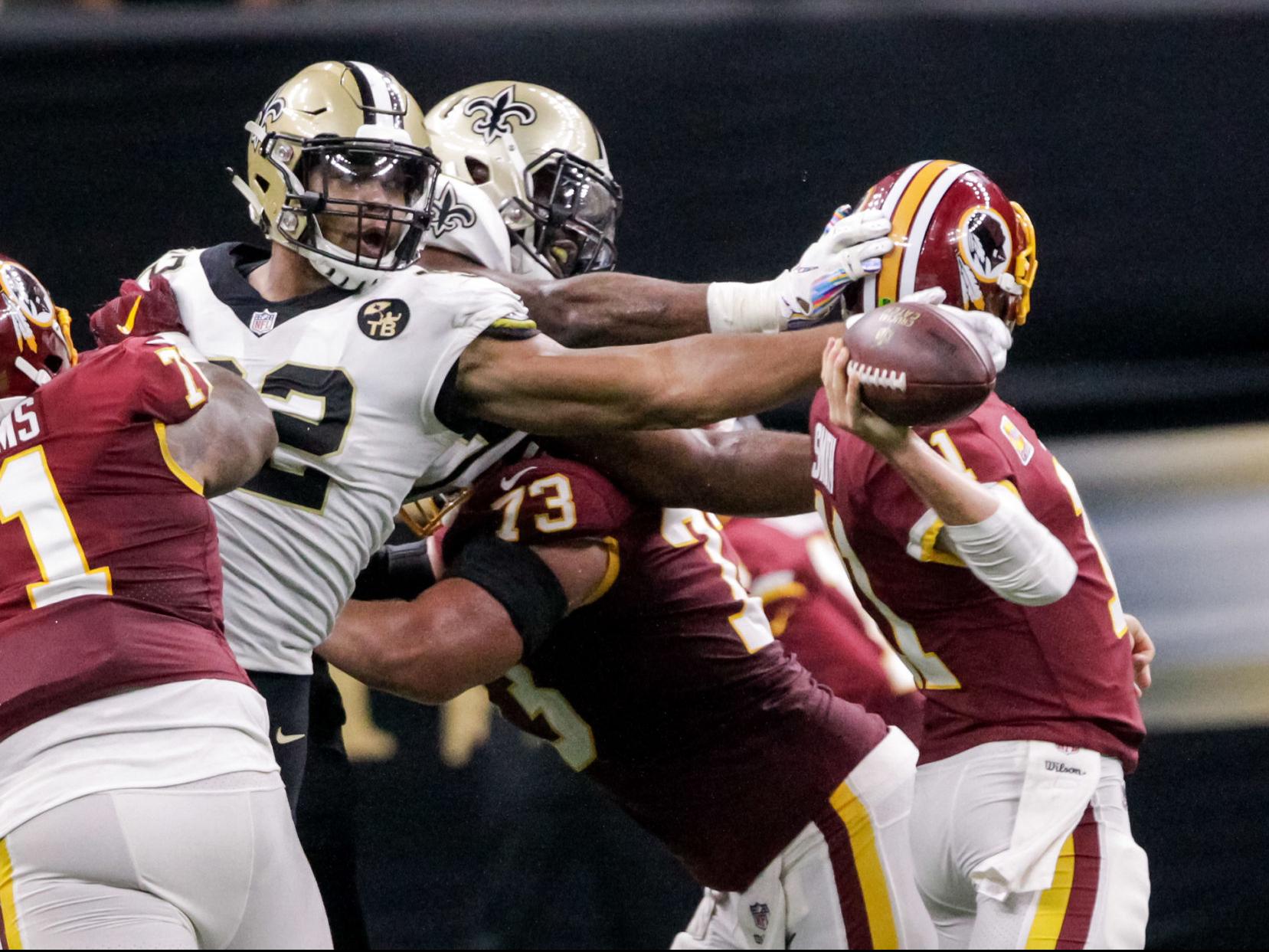 Saints' Marcus Davenport is one of the NFL's most improved players