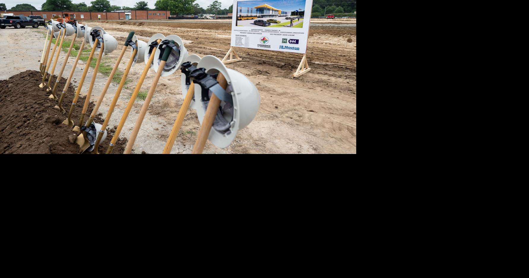 Construction has begun on a new elementary and middle school on Lafayette’s northside
