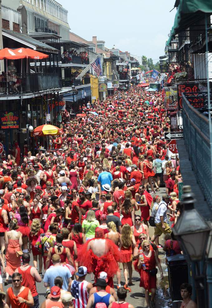 Photos Red Dress Run Brings The Heat To New Orleans Streets News 