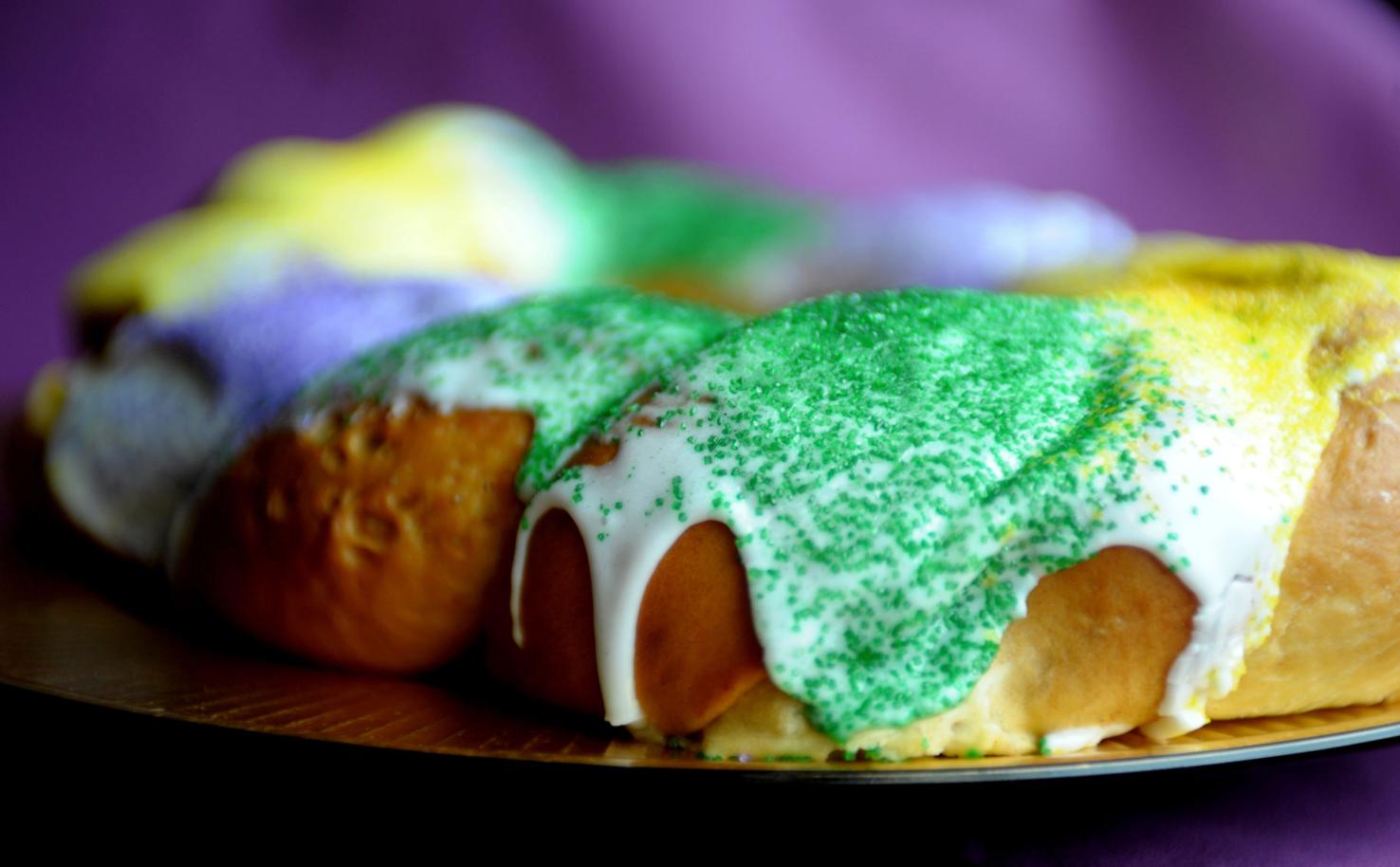 mardi gras king cake shipped