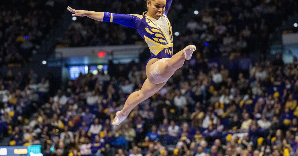 Despite another perfect 10 from Konnor McClain, LSU gymnastics loses meet ...