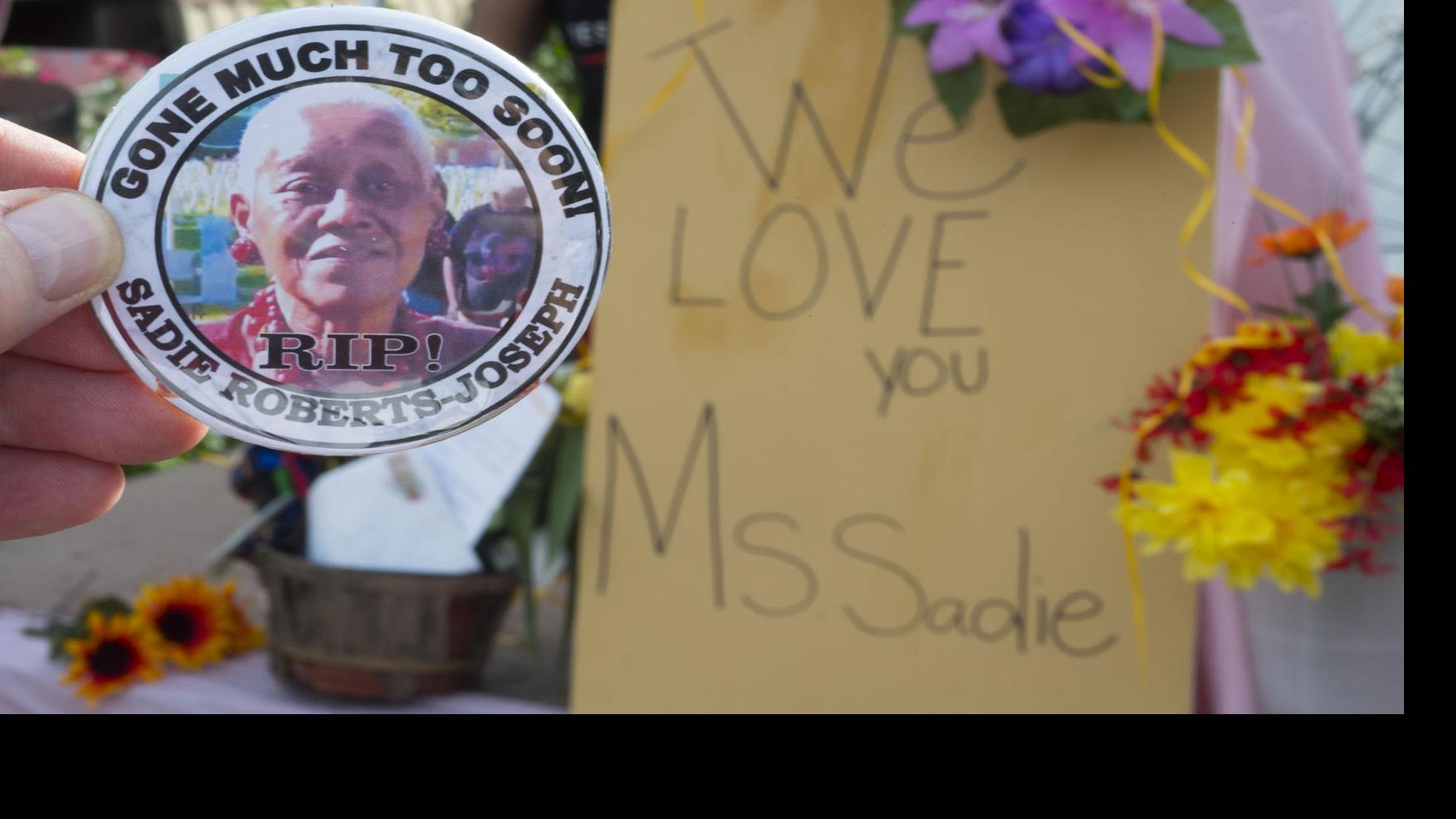 Photos, video: Sadie Roberts-Joseph, founder of African-American History Museum, mourned at vigil