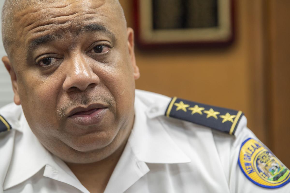 Outgoing NOPD chief Michael Harrison glad to learn mayor looking in