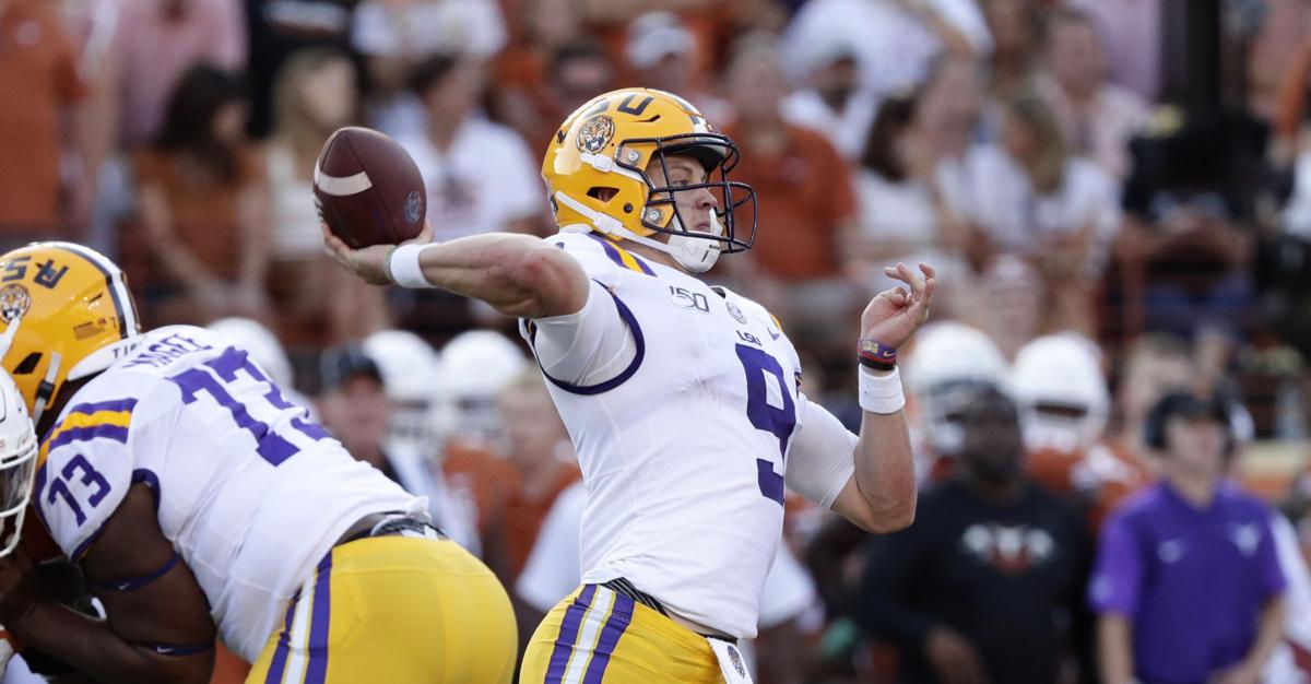 Lsu S Offense Is Dangerous When Joe Burrow Gets The Ball Out Quickly And The Data Backs It Up Lsu Theadvocate Com