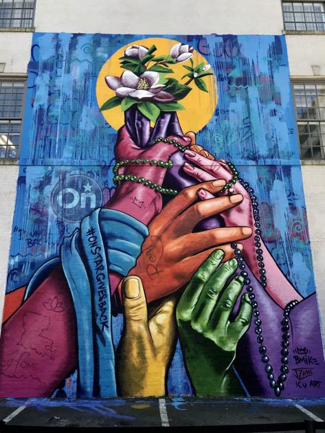 Mural Celebrates Baton Rouge Area S Unity And Triumph During The