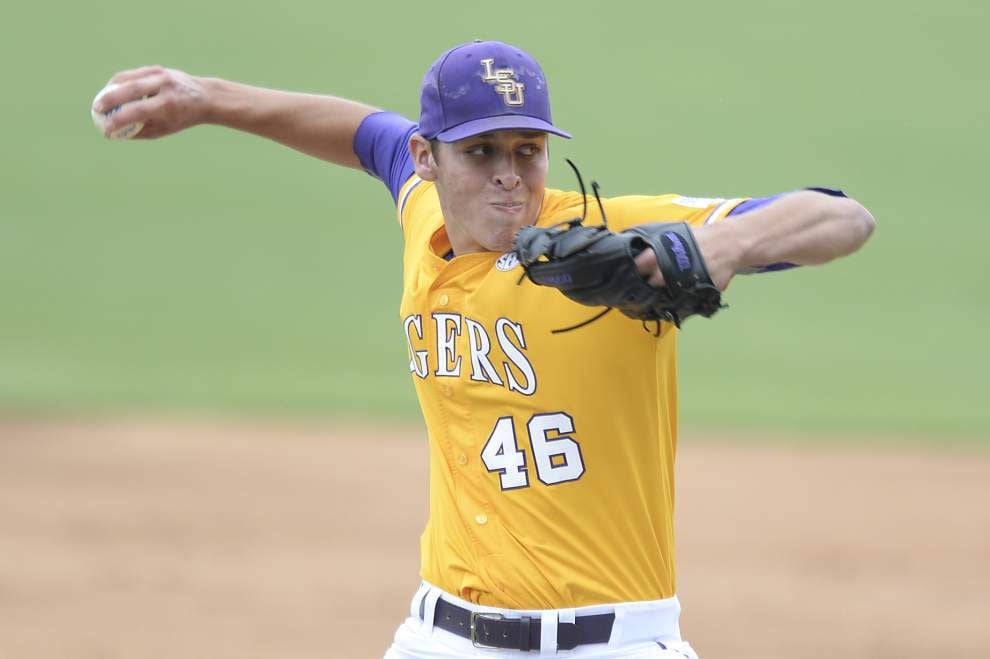 LSU baseball postgame: Tigers sweep defeat Mississippi State 17-4 _lowres