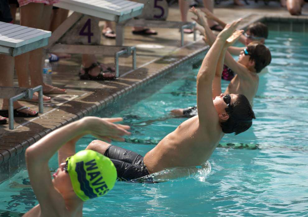 Photos: Swimmers hit the water at meet _lowres