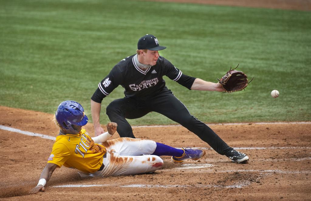 BRPROUD  LSU Baseball falls in Game One vs Miss St