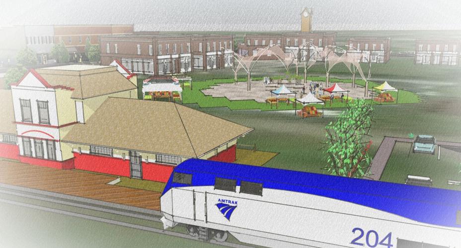 La Place Rails LaPlace can dream, right? City releases plans for train station -- but ...