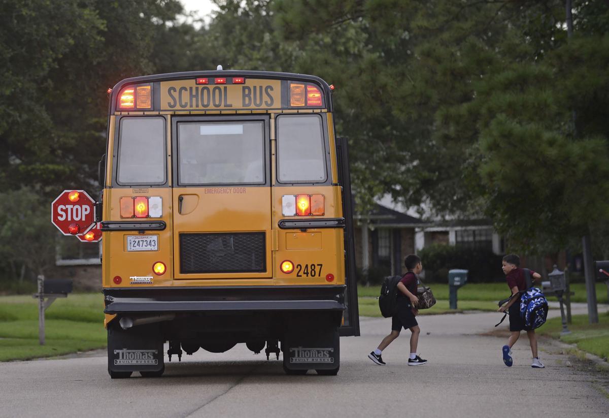 rouge baton bus east schools parish way drive near young hope theadvocate fleet washburn charing avenue students august hop education