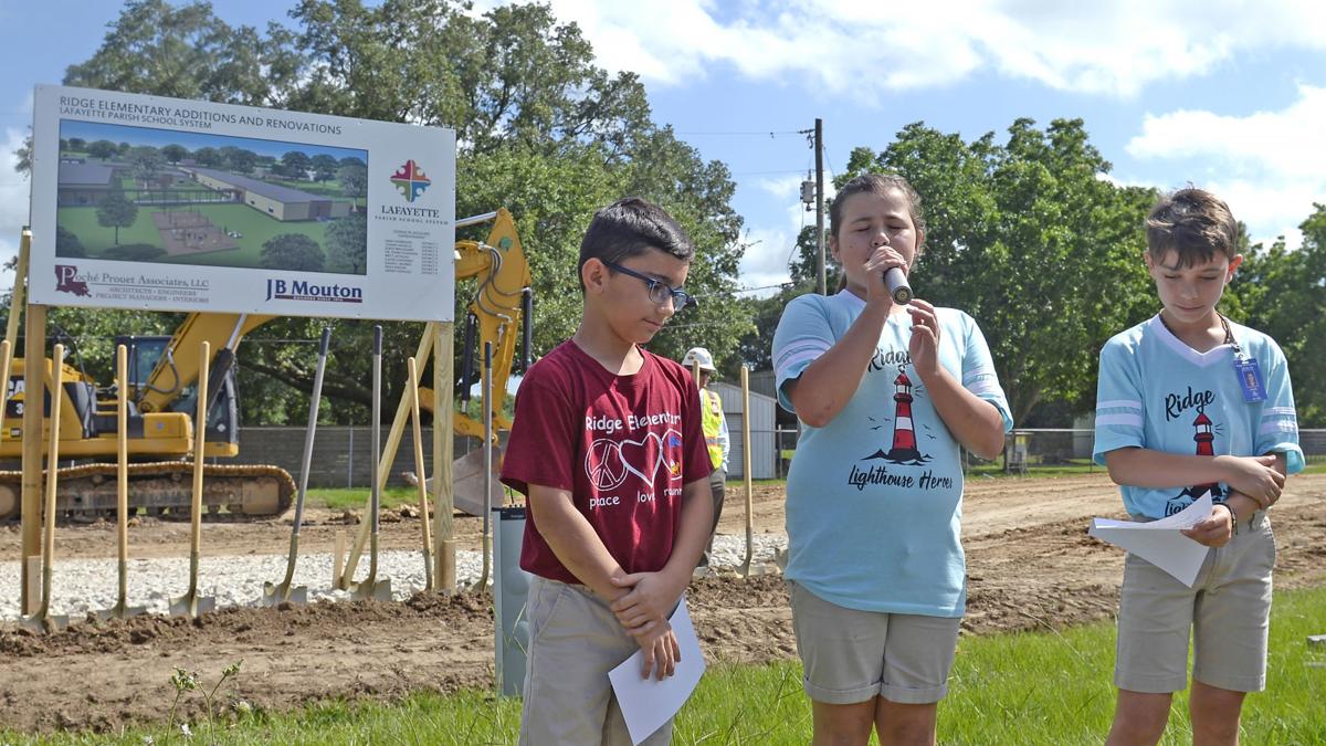 Groundbreakings at Acadian, Evangeline and Ridge latest push to replace