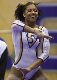 In Front Of A Record Crowd Lsu Gymnastics Dominates Alabama Behind Another 10 From Ashleigh Gnat Lsu Theadvocate Com