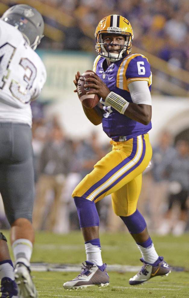 LSU quarterback Brandon Harris is rapidly improving — and he may be the