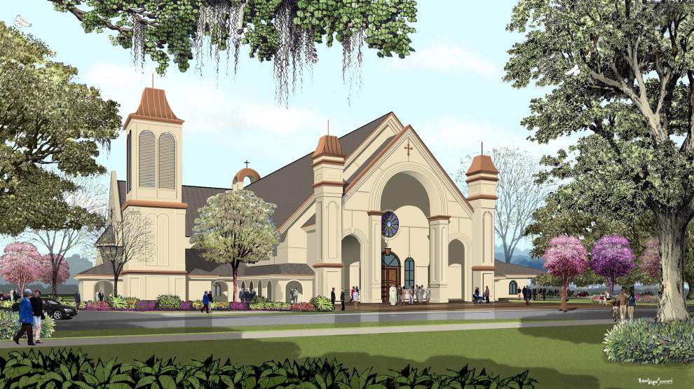 St. Pius X breaks ground for new Catholic church; first to be built in