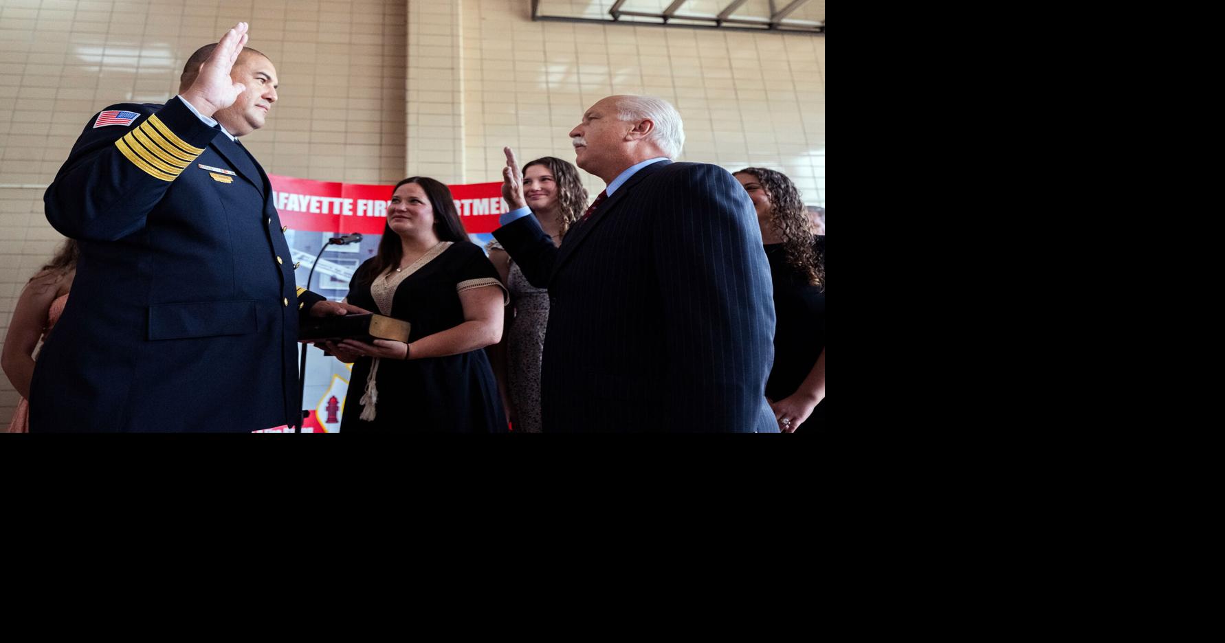 New Fire Chief Earl Borden swearing-in ceremony | Photos | theadvocate.com