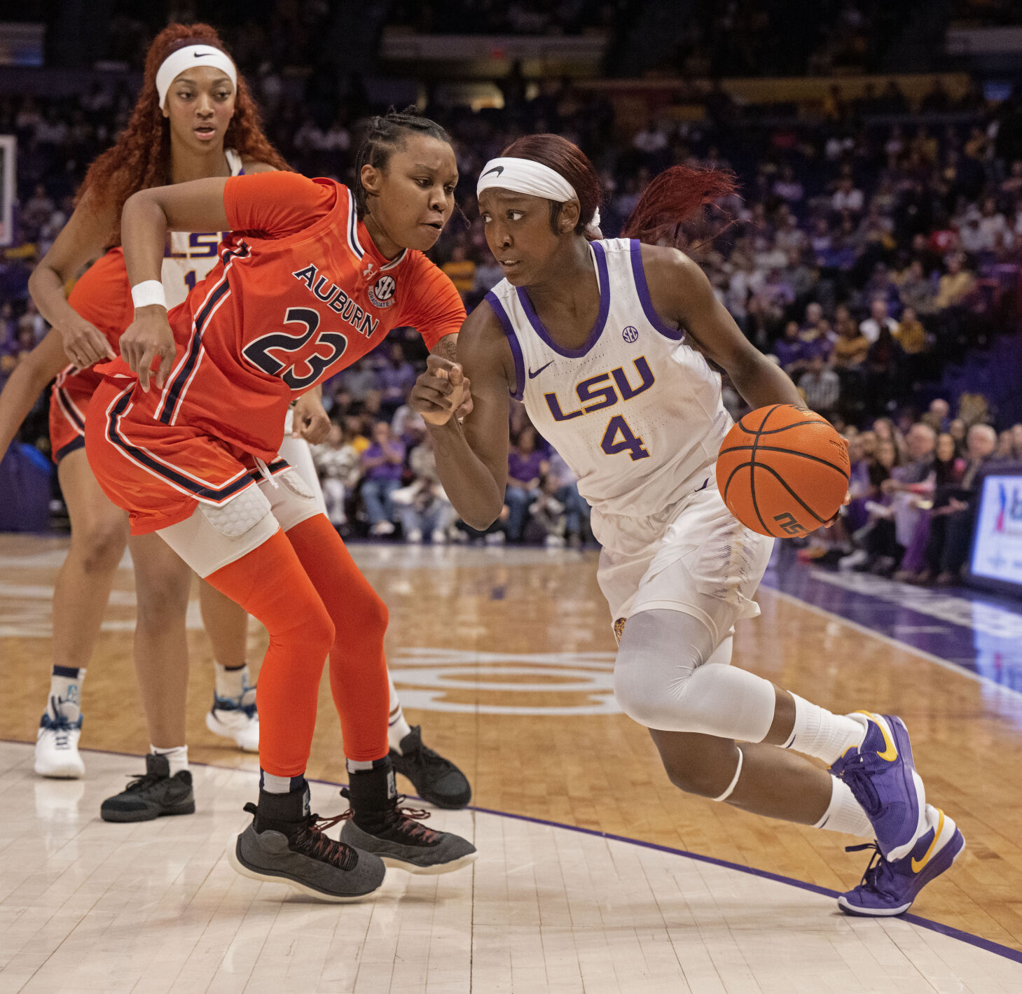 Flau'jae Johnson Leads LSU Women To Dominant Win Over Auburn | LSU ...