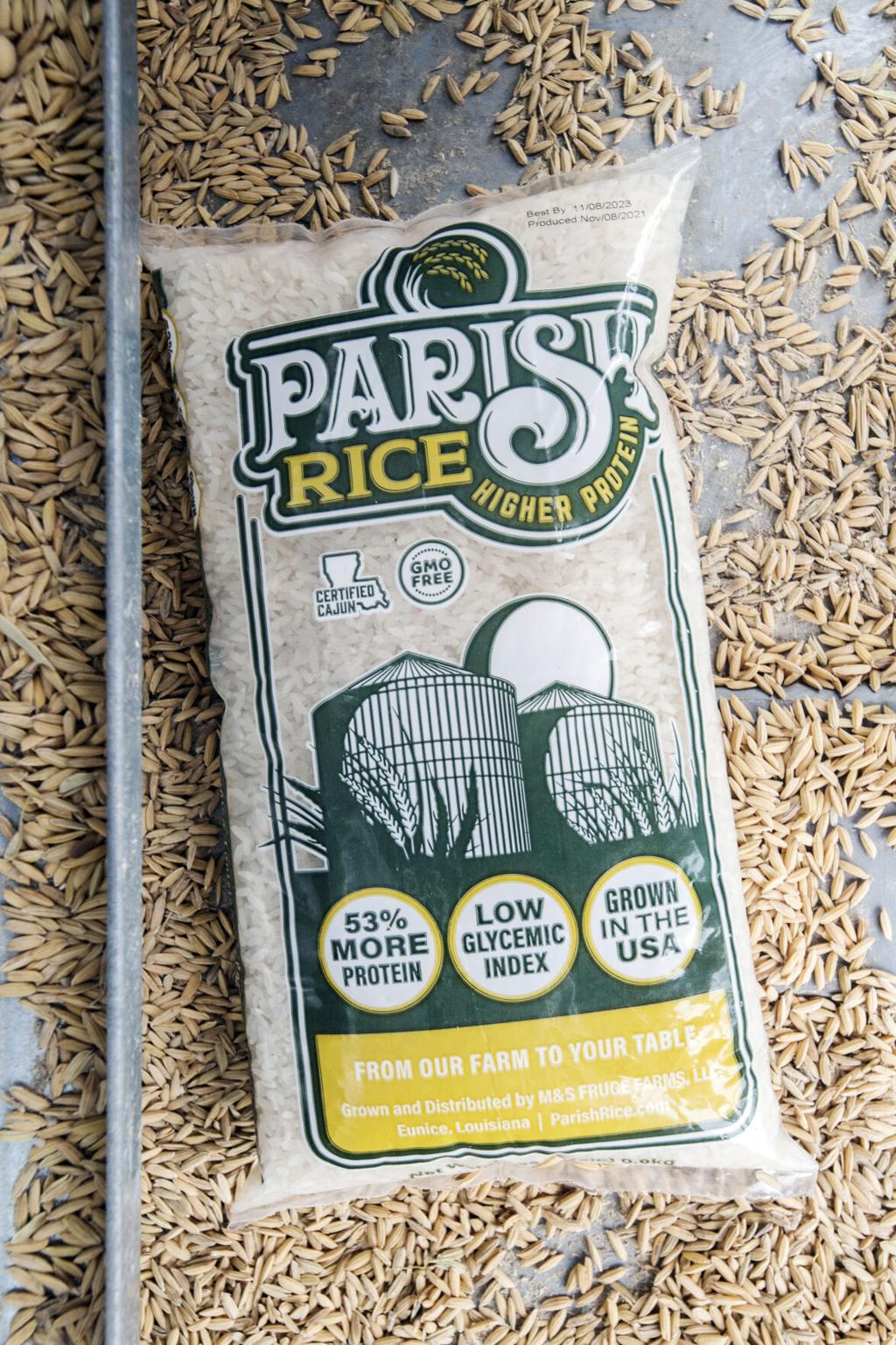 Parish Rice 40 Glycemic Index 53% More Protein Louisiana Grown GMO
