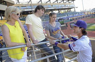 ‘She’s the only person I hear’: LSU’s Kramer Robertson, Kim Mulkey spend Mother’s Day the only way they know how _lowres