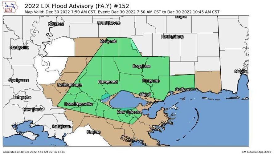 Flash flood warning until 1 p.m. Friday for New Orleans area | News ...