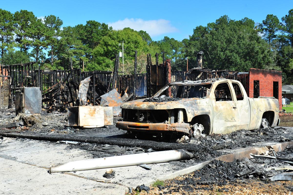 'Very destructive fire' destroys home of man accused of killing Livingston day care worker
