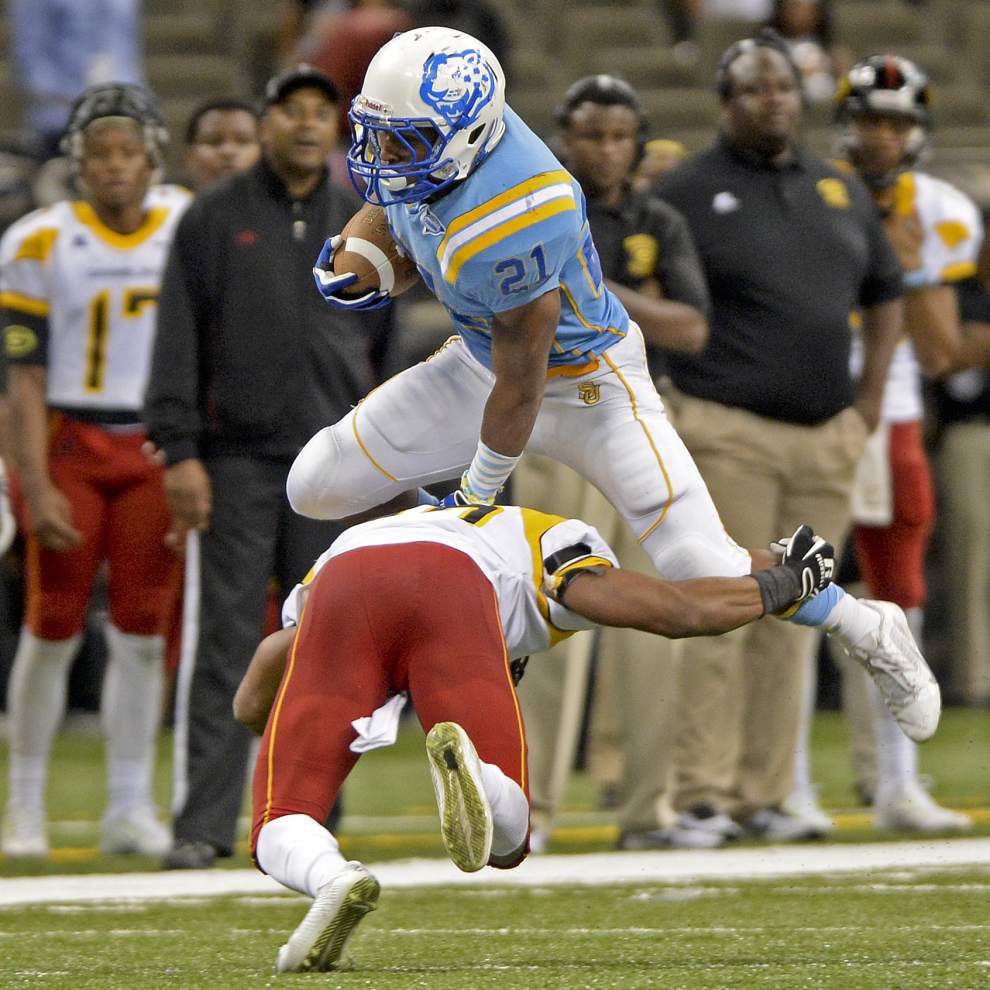 Video: Southern running back Lenard Tillery says the Jaguars had an "emotional win" in the Bayou Classic _lowres