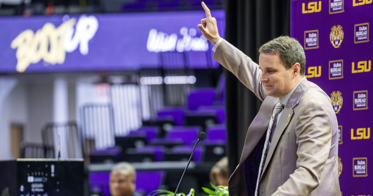Will Wade von der LSU Basketballmannschaft verpflichtet einen 1 ...