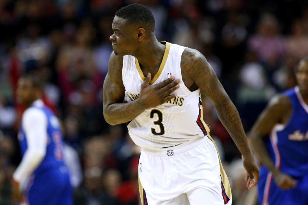 Video: Morrow jump starts Pelicans' upset of the Clippers _lowres