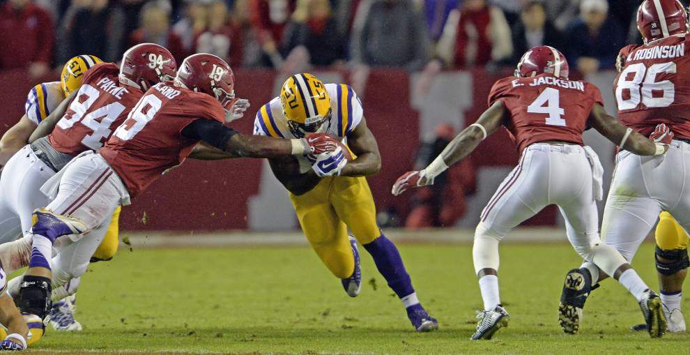 Photos: LSU falls to Alabama 30-16 in SEC showdown of the year _lowres