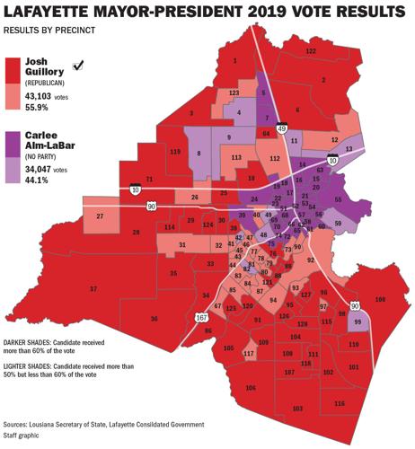 Lafayette Parish Precinct Map 111819 Lafayette Precinct Map | | Theadvocate.com