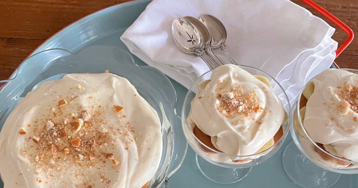 Chill out with these retro recipes for homemade angel food cake and banana ...