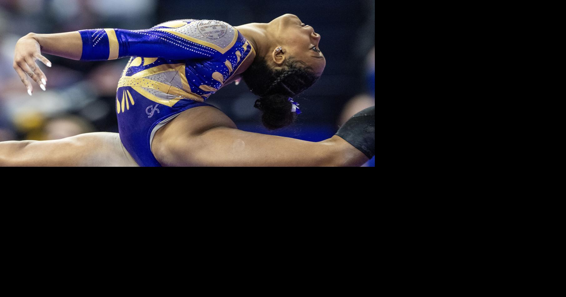 'She's a monster talent': Freshman Amari Drayton helping LSU gymnastics ...