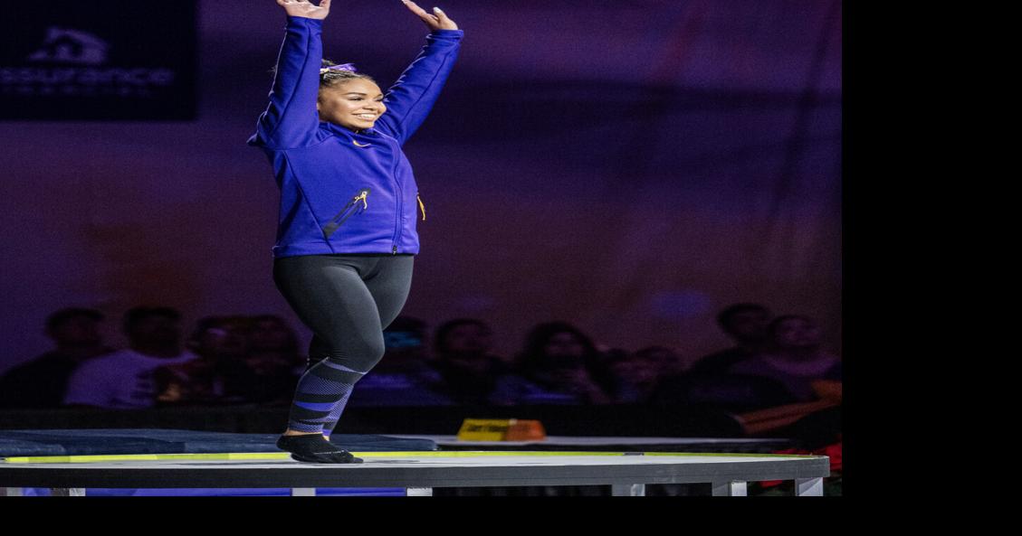 Konnor McClain going for gold as gymnast for LSU, then possibly U.S ...