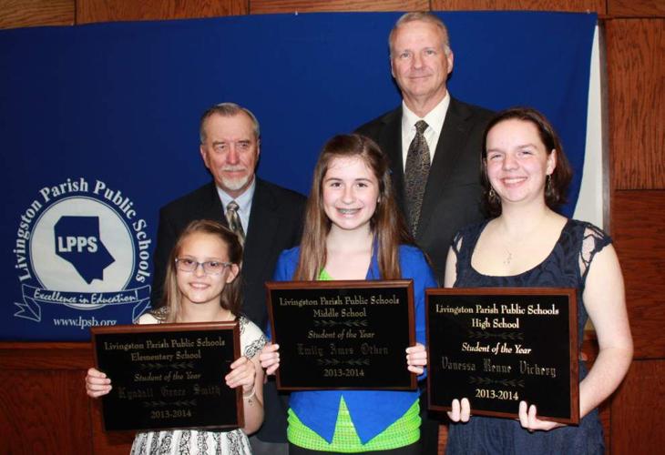 Livingston Parish School Board honors students of the year