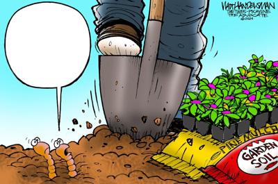 Can you come up with the funniest punchline for Walt Handelsman's newest Cartoon Caption Contest? Give it a try today!