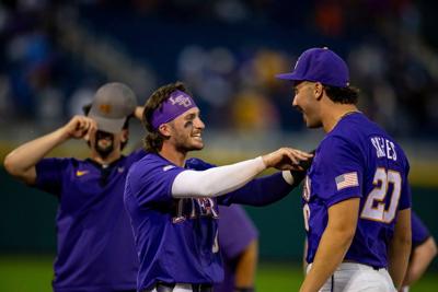 CWS LSU Wake Forest Baseball